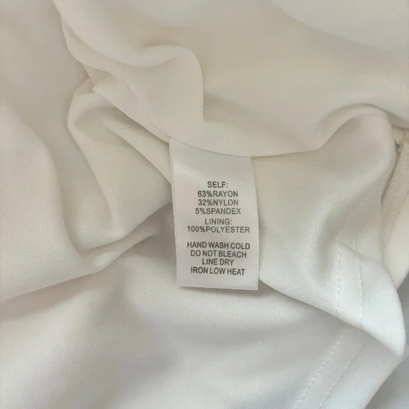 Lulu's Classic Glam White Stretch Off Shoulder Bodycon Dress Bridal Size L